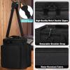 OUUTMEE Carrying Bag Travel Case Compatible with Bose S1 Pro/Bose S1 Pro+ Portable Bluetooth Speaker Cover, Storage Case with Shoulder Strap&Accessory Pocket for Microphone,Charger,Cable,Accessories view 3