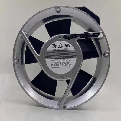 109-312 17251 200V 0.14/0.11A 27/26W 50/60Hz Cooling Fan