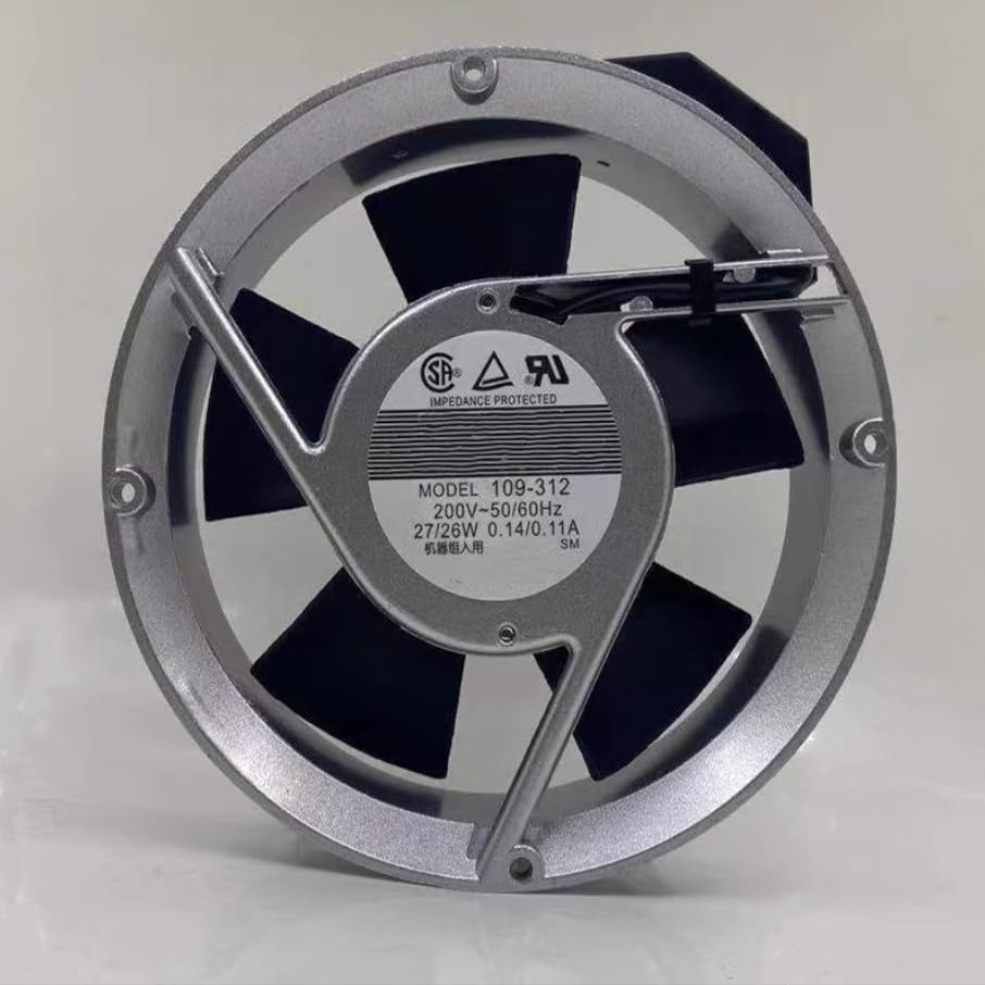 109-312 17251 200V 0.14/0.11A 27/26W 50/60Hz Cooling Fan