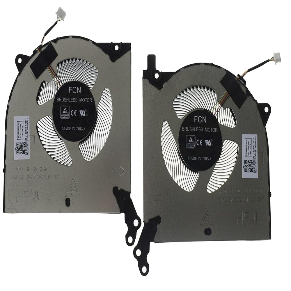 1 Pair Orandore New CPU and GPU Cooling Fans for Lenovo Legion 5 15IMH05 15IMH05H 5F10S13917 5F10S13914 DC5V Series Laptop