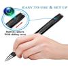limiete Hidden Camera Pen with 128GB SD Card [No WiFi Needed], 1080P FHD Spy Camera with Audio, One-Button Nanny Cam for Business Evidence, 3 Ink Refills & Reader view 3