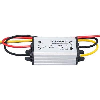 12V 24V 36V 48V 60V 72V to 5V 3A Car Power DC Buck Converter Step Down Voltage Supply 1Pcs(8-50V to 5V 1A)