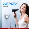 2000W Voltage Converter US to Europe for Hair Dryer - DOACE 220V to 110V Converter for European Travel, Power Converter Adapter Combo with 2 PD/QC Chargers & UK/AU/US/IT/European Travel Plug Adapters view 2