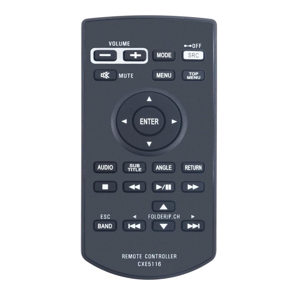 CXE5116 Replace Remote Controller Compatible for Pioneer Car Stereo AVH-120BT AVHP2400BT AVHP3400BH AVHX3500BHS AVHX3600BHS AVHX3700BHS AVHP4400BH AVHP4450BT AVHX4500BT AVHX4600BT AVHX4700BS