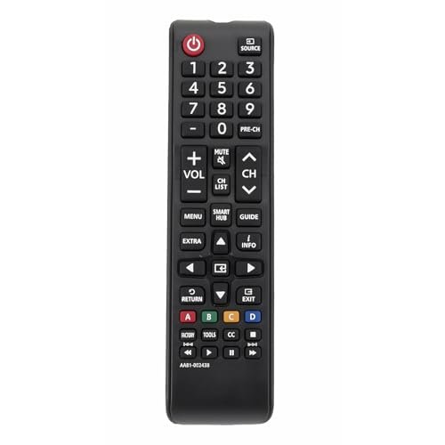 AA81-00243B TM1240A Replace Remote Control Compatible for Samsung TV UE48H6270SSXZG UE55F9080STXZGUE UE55JU6050UXZG 55HU8500ZXZT UE55F9080STXZG UE55F6770SSXZG UE46F6320AWXXN UA46F5500ARXUM