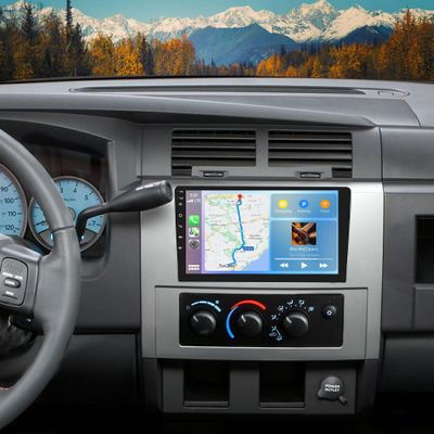 4+64G Car Stereo Radio for Dodge Dakota 2008 2009 2010 2011 CarPlay