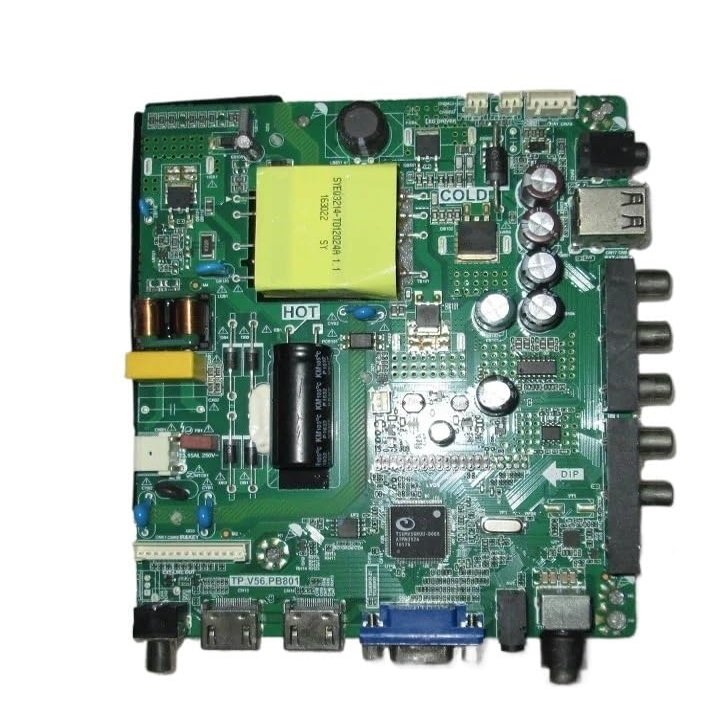 TP.V56.PB801 General Three in One TV Motherboard 66-94 45W 600ma Or 35w 45-65v 480ma(35W 1366X768)