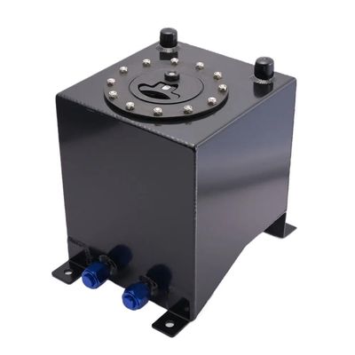 10L Aluminium Surge Mirror Polish Fuel Cell Foam Inside with/Without Sensor(W-O Sensor Silver)