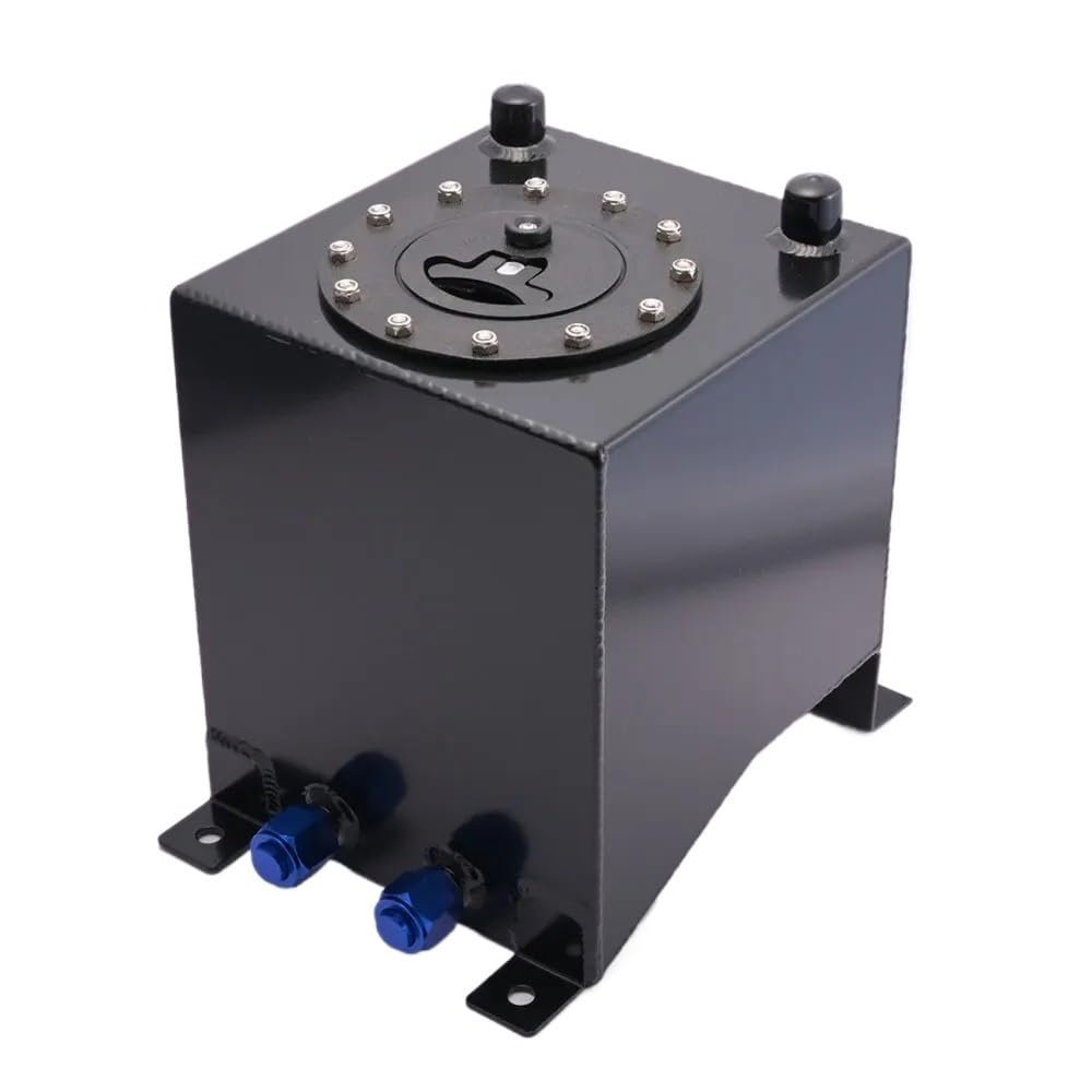 10L Aluminium Surge Mirror Polish Fuel Cell Foam Inside with/Without Sensor(W-O Sensor Silver)