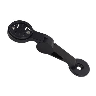 Cufaee Bike Out Front Extended Mount, Aluminum Alloy Handlebar Extended Bike Computer Mount, Adjustable Angle Out Front Stem Mount
