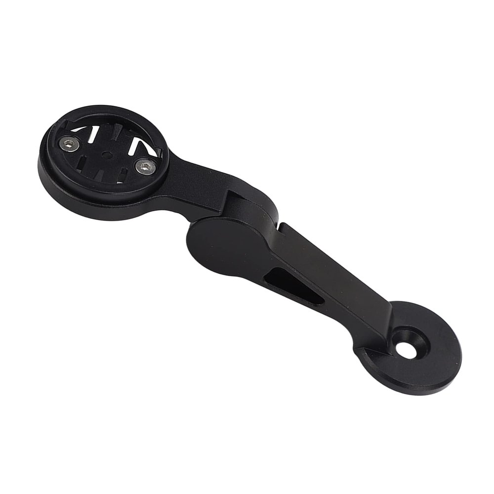 Cufaee Bike Out Front Extended Mount, Aluminum Alloy Handlebar Extended Bike Computer Mount, Adjustable Angle Out Front Stem Mount