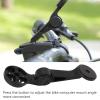 Cufaee Bike Out Front Extended Mount, Aluminum Alloy Handlebar Extended Bike Computer Mount, Adjustable Angle Out Front Stem Mount view 2