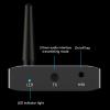 Heayzoki Bluetooth 5.3 Audio Adapter, 2 in 1 Wireless Transmitter and Receiver for Speakers Computer TV, 3.5MM Interface, Built in 250mAh Lithium Cell, Stable Signals Low Latency view 4
