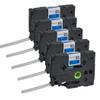 Brother P-Touch Label Maker Refills TZe Tz Tape Work with Brother PT-D400 PTD410 PTD600, 5-Pack view 1