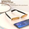 Boannice Smart Glasses, Smart Bluetooth Sunglasses, Bluetooth 5.4 Open-Ear Headphones Integrated, Polarized UV Protection with Blue Light Blocking, Voice Assistant, Ideal for Driving, Sports (Yellow) view 4