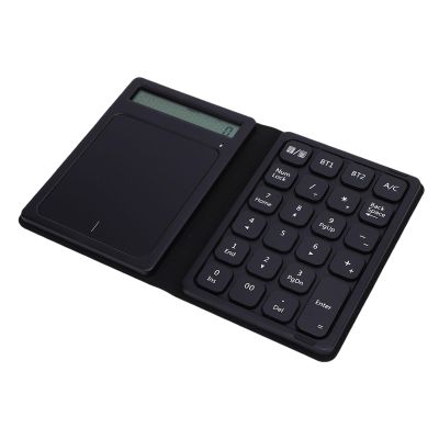 Pomya Portable Accounting Keypad Number Pad for Laptop, Rechargeable Bluetooth Number Pad with Display Calculator for PC