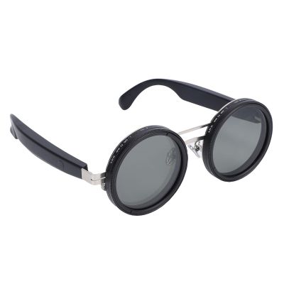 Dpofirs AI Smart Sunglasses, Translation Glasses with Bluetooth, 100+ Languages, Smart Glasses for Men Women, Travel, Work, Adjustable Tint, 52MM ND2-400 Lens