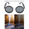 Dpofirs AI Smart Sunglasses, Translation Glasses with Bluetooth, 100+ Languages, Smart Glasses for Men Women, Travel, Work, Adjustable Tint, 52MM ND2-400 Lens view 2