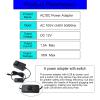 12V 1.5A Power Supply Adapter 100-240V 50-60Hz AC to DC 12 Volt 1.5 Amp Switching Power Supply Converter Transformer DC 12V Power Cord with Switch 6.2FT, 5.5x2.5mm Tip & 14 Plugs for Camera Speaker view 2
