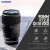 Tamron 90mm f/2.8 Di III VXD Macro Lens for Sony E, Bundle with Lens Case and 67mm Filter Kit view 2