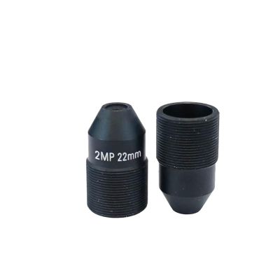 Conical Lens Camera Surveillance 22mm M12*0.5 Interface 1/2 inch Aperture F1.6 14.8 Degrees(Type A)