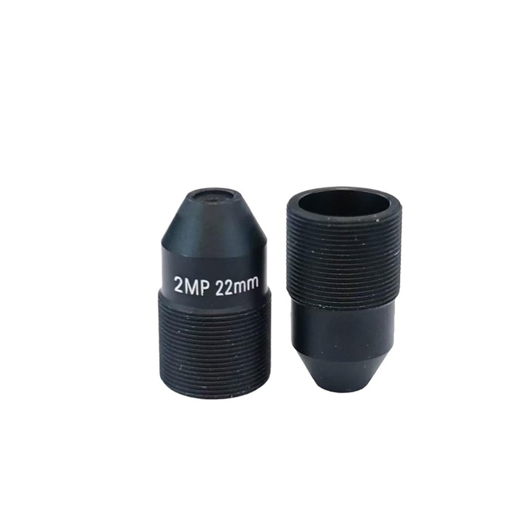 Conical Lens Camera Surveillance 22mm M12*0.5 Interface 1/2 inch Aperture F1.6 14.8 Degrees(Type A)