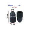 Conical Lens Camera Surveillance 22mm M12*0.5 Interface 1/2 inch Aperture F1.6 14.8 Degrees(Type A) view 2