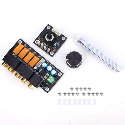 4 - Way Audio Input Selector Board | Relay Switching for CD/DVD/PHONO/AUX | High - Fidelity Audio Switching Board | 12-15V AC, 1.6mm PCB