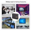 Dpofirs Digital HDMI Extender, 18Gbps 4K 60Hz HD Multimedia Interface Signal Amplifier Booster with 98.4ft Range Long Distance view 4