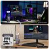 Wireless Video Transmitter and Receiver,KVM Remote Control,1312ft/400m, <0.05s Latency, 1TX to 5RX, Loop-Out,from PC Laptop Camera STB to TV Projector Screen Live Streaming Remote Monitoring view 4