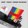 10" Case for SVITOO Tab 10/P10/PL001 Android 15 Tablet, FJIASTB Soft Silicone Kids Friendly Protective Cover with Adjustable Stand, Drop-Proof (Rainbow) view 2