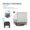10.1 Inch Wireless Backup Camera for Truck with 2 Rear View Camera System for Cars, 4 Channels Split Screen, BSD Alert, Night Vision, IP68K Waterproof, for Truck, Pickup, Trailer, Cars Parking Safety view 2