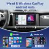 Volxcereo Car Radio for Mercedes Benz Smart Fortwo 2011-2015, 2G+64G 9 inch Android Touchscreen Stereo with Carplay/Android Auto, Navigation, WiFi, Bluetooth, SWC, FM/RDS, EQ+Backup Cam view 3