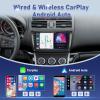 [2G+64G] Volxcereo Car Radio for Mazda 6 2007-2012, 9 inch Android Touchscreen Stereo with Carplay/Android Auto, GPS Navigation, WiFi, Bluetooth, SWC, FM/RDS + Backup Cam view 3