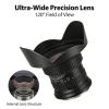 15mm f4.0 Wide Angle Macro Lens, Ultra - Wide 120 Degree for D7100 D7200 D90 D600 D3000 - Low Distortion, Large Aperture, Hard Protective Case Included view 2