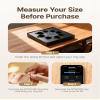 BOYACARE Smart Ring for Women/Men, Fitness Tracker Ring with Call & Alarm Vibration, Heart Rate, Blood Oxygen, Sleep Tracker, Women Cycle Prediction, 5ATM Waterproof, No App Fees (Gold, 6#) view 2