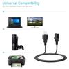 AC Power Cord Cable Compatible with Samsung S27R650FDN F24T650FYN LF24T650FYNXGO LED Monitor view 4