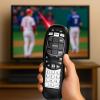 2PACK Case Cover for DirecTV RC73 Remote, RC70 RC70H RC71 RC71H RC72 RC73B Voice Remote Control Skin Sleeve Black Red view 3