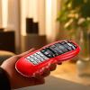 2PACK Case Cover for DirecTV RC73 Remote, RC70 RC70H RC71 RC71H RC72 RC73B Voice Remote Control Skin Sleeve Black Red view 4