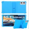 10" Case for SVITOO Tab 10/P10/PL001 Android 15 Tablet, FJIASTB Soft Silicone Kids Friendly Protective Cover with Adjustable Stand, Drop-Proof (Sky Blue) view 1