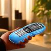2PACK Case Cover for DirecTV RC73 Remote, RC70 RC70H RC71 RC71H RC72 RC73B Voice Remote Control Skin Sleeve Purple Blue view 4