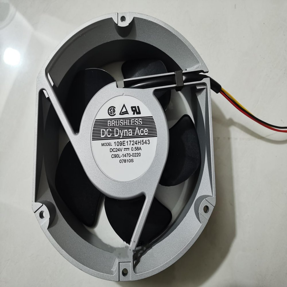 109E1724H543 17251 3-Wire DC24V 0.58A 13.92W 172x150x51mm 172mm Inverter Cooling Fan