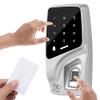 125KHz RFID Biometric Access Control | Semiconductor Fingerprint Scanner 500 User Capacity | Metal Security Keypad for Offices/Factories | IP64 Weather - Protected 1 Second view 3