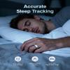 BOYACARE Smart Ring for Women/Men, Fitness Tracker Ring with Call & Alarm Vibration, Heart Rate, Blood Oxygen, Sleep Tracker, Women Cycle Prediction, 5ATM Waterproof, No App Fees (Silver, 6#) view 4