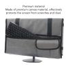 LCD Screen Protective Bag, Canvas Carrying Case for Travel, Dust Proof and Scratch - Lightweight Portable Design, Adjustable Size, Durable Craftsmanship view 4