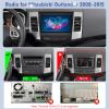 Volxcereo Car Radio for Mitsubishi Outlander 2008-2015, 9'' Android Touchscreen Stereo with Wireless Carplay & Android Auto, Support Backup Cam/GPS/Bluetooth/FM/SWC/2G+64G/EQ view 2