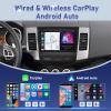 Volxcereo Car Radio for Mitsubishi Outlander 2008-2015, 9'' Android Touchscreen Stereo with Wireless Carplay & Android Auto, Support Backup Cam/GPS/Bluetooth/FM/SWC/2G+64G/EQ view 3