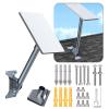 Irosiy Starlink Bracket Mount - Universal Aluminum Bracket for Starlink Standard & High Performance - Durable & Weatherproof Wall/Roof Mounting Kit view 1