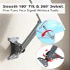 Irosiy Starlink Bracket Mount - Universal Aluminum Bracket for Starlink Standard & High Performance - Durable & Weatherproof Wall/Roof Mounting Kit view 3