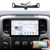 10.2'' Car Radio Stereo Upgrade for Dodge Ram 1500 2013-2018, Android 13 Touch Screen with CarPlay, Android Auto, 4+64G,GPS Navigation,1080P Backup Camera,SWC,Bluetooth,WiFi,FM,AM view 1
